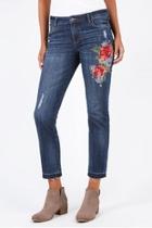 Catherine Embroidered Jeans