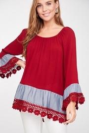  Lady In Red Blouse