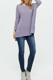  Violet Knit Top