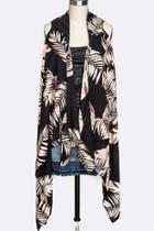  Palm Leaf Fashion-vest