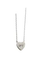  Bff Heart Necklace