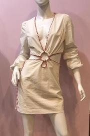  O-ring Mini Dress