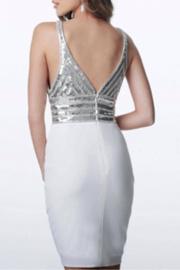  Sequin Jersey Dress