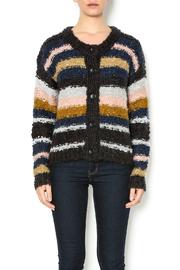  Misty Rose Stripe Cardi