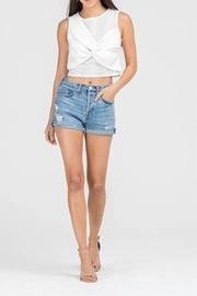  Sleeveless Knot Top