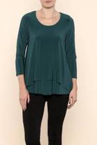  Double Layered Cross Back Top