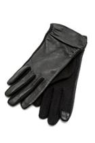  Leather Trim Texting Gloves