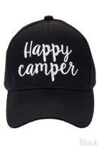  Happy Camper Black-hat