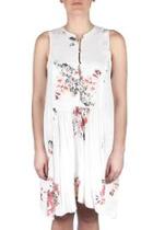  Abstract Floral Dress