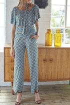  Olas Frill Jumpsuit