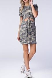  Camo Cut Out Dress