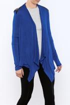  Blue Patch Cardigan