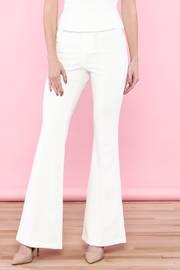  White Flared Pants
