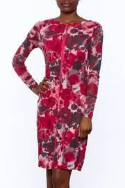  Poppy Pink Long Sleeve Dress