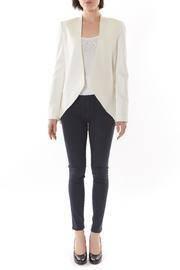  Ivory Sculpted Blazer