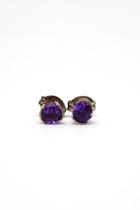  Sterling Birthstone Earrings