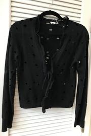  Cut-out Cashmere Cardigan