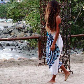  White Printed Jumper