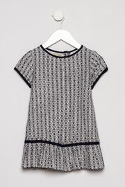  Geometric Pleated Dress