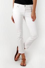  Ankle White Crop