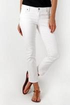  Ankle White Crop