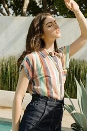  Multicolored Striped Shirt