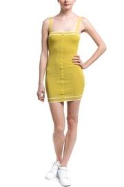  Button-front Sweater Dress