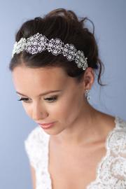  Silver Lacy Headband