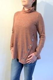 Button Embellished Sweater