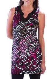  Black Patterned Tank