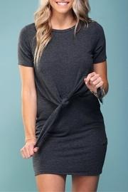  Tie-front T-shirt Dress