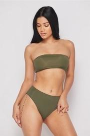  Green Bandeau Bikini