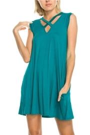  Crisscross Pocket Dress