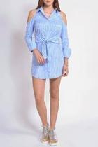  Stripes Shirt Dress