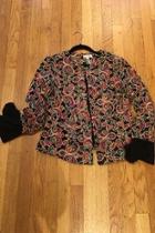  Textured Flirty Jacket
