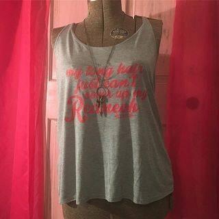  Gray Red Tank
