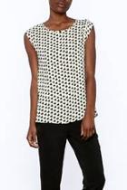  Lovebird Print Top