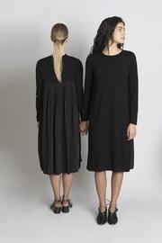  Contrast Pleated Dress