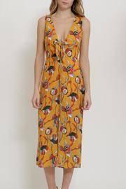  Retro Front Tie Jumpsuit