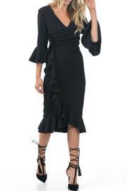  Ruffle Detail Dress