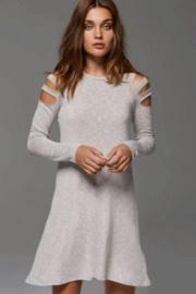  Swing Dress With Shoulder Slits