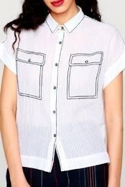  Embroidered Pocket Shirt