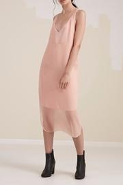  Overlay Column Dress