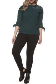  Pearl Embellsihed Blouse