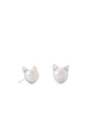  Pearl Cat Studs