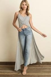  Twist Front Maxi-top