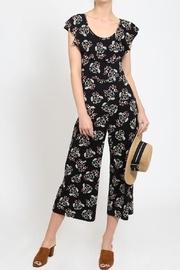 Ruffled Shoulder Jumpsuit