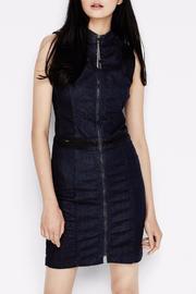  Fitted Denim Dress