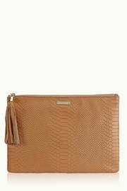  Sleek Tan Clutch Bag