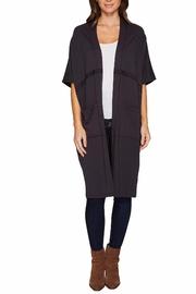  Seamed Cocoon Cardigan